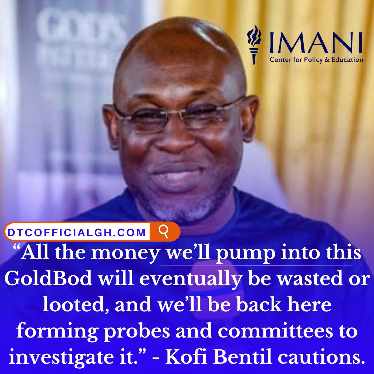 Kofi Bentil, IMANI Ghana,