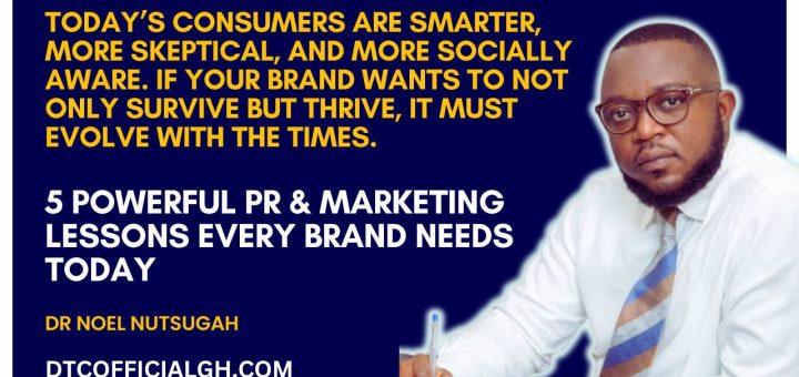 Dr. Noel Nutsugah, PR and Marketing Tips