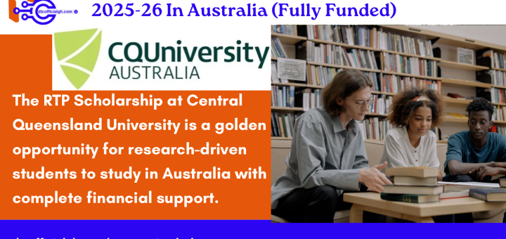 Central Queensland University, RTP Scholarship 2025, Fully Funded Scholarships, Study in Australia,