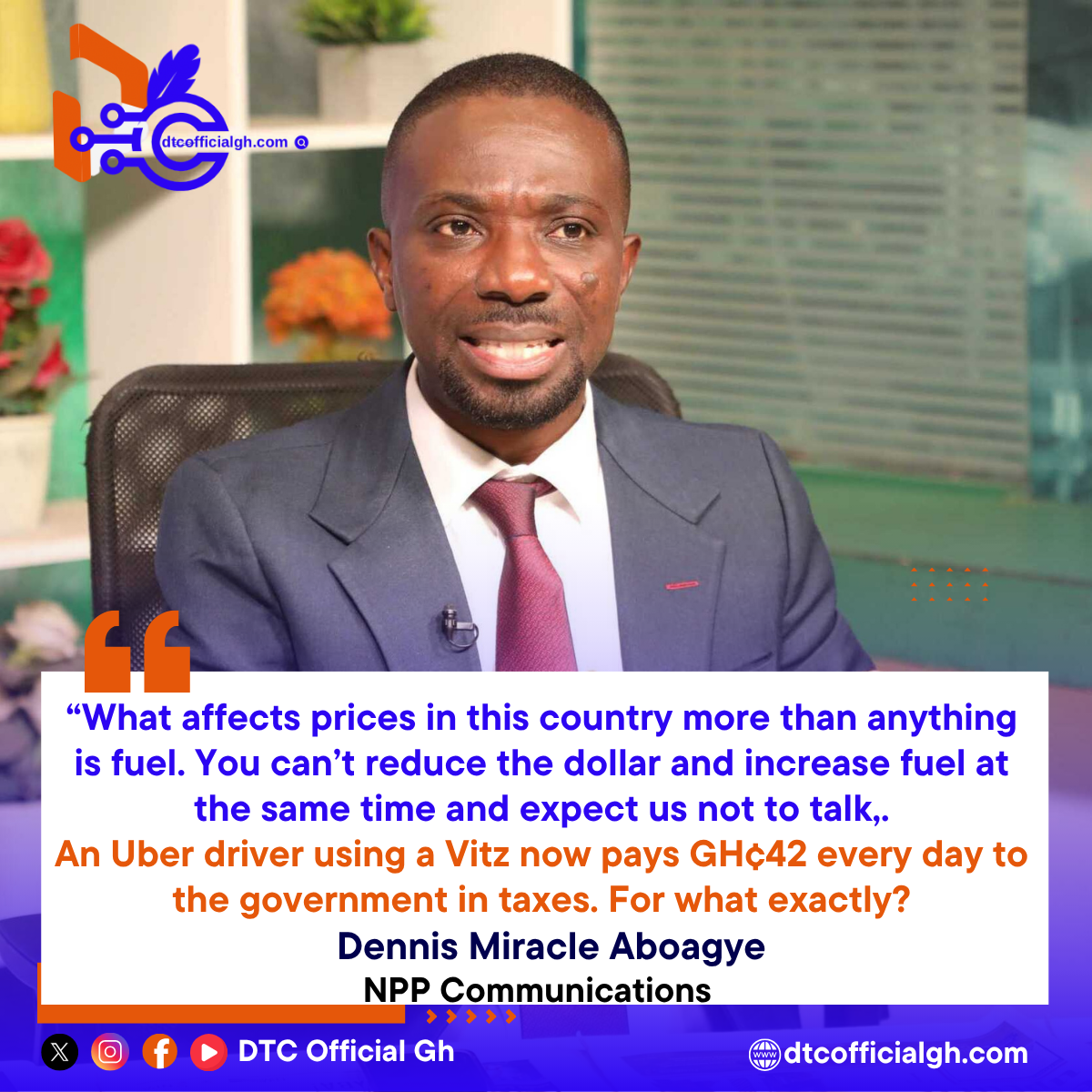 Dennis Miracle Aboagye, Energy sector levy, Ghana News,