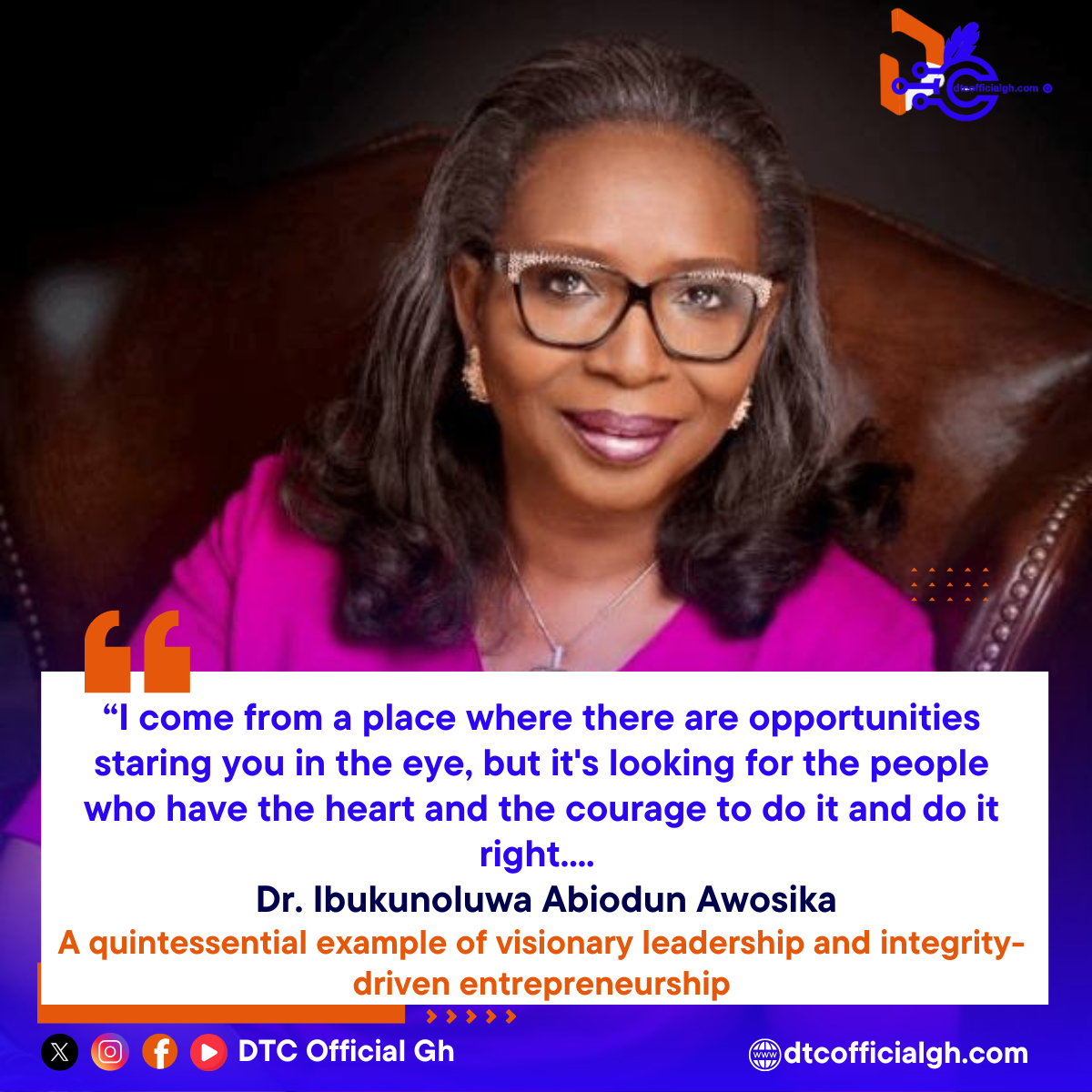 Ibukun Awosika, influential woman, women in leadership