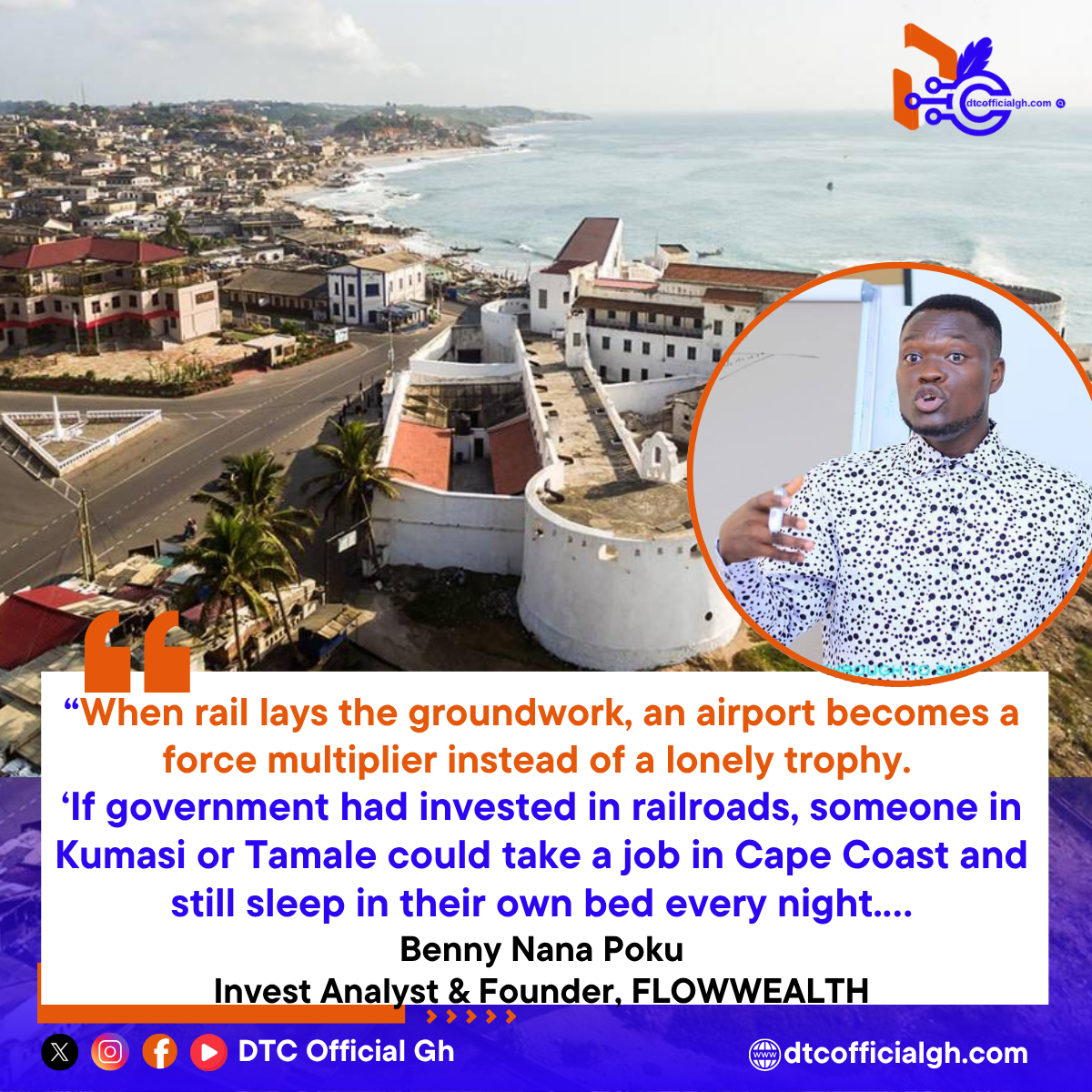 Is Cape Coast really not a business city, or are we missing the infrastructure to make it one?