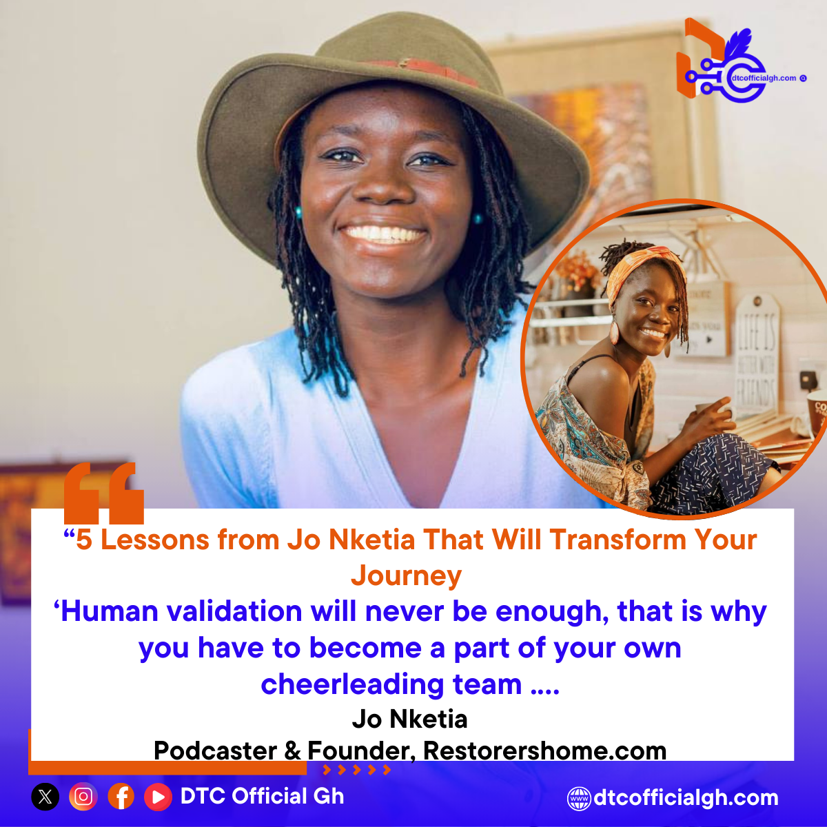 5 Life-Changing Lessons from Jo Nketia That Will Transform Your Journey