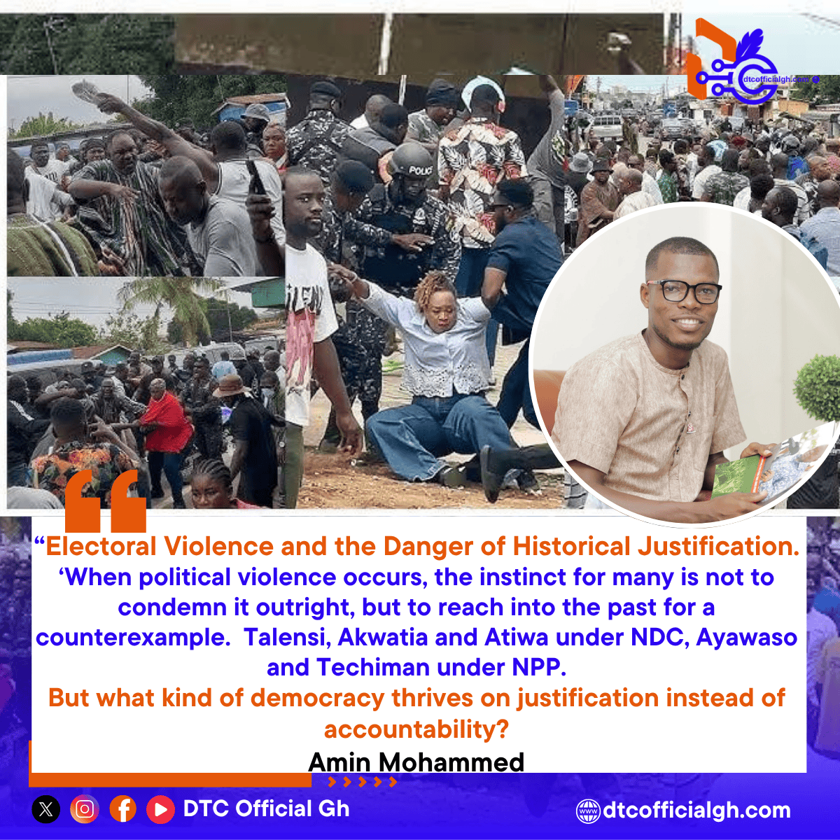 Ghana Youth Voices, Electoral violence, political parties, npp, ndc,