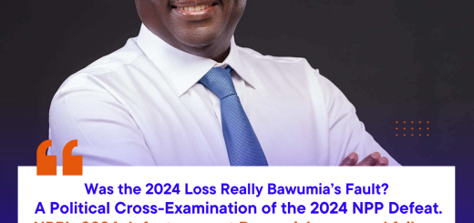 Bawumia’s 2024 election, NPP flag bearership