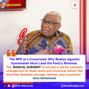 Boakye Agyarko Kyerematen, Ghana politics, NPP unity, party renewal, political leadership in Ghana, NPP chairman race, restoring NPP values, Ghana democracy