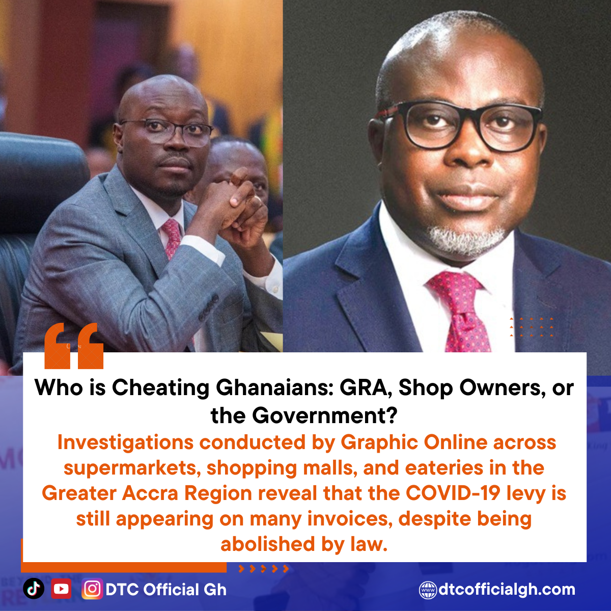 Ghana VAT reform, COVID-19 levy abolition, Ghana tax policy, VAT Act 2025, Ghana Revenue Authority, consumer protection Ghana, taxation in Ghana, Ghana economy, business compliance Ghana, tax enforcement Ghana, VAT changes Ghana 2026, Ghana retail pricing, public accountability Ghana, economic policy Ghana