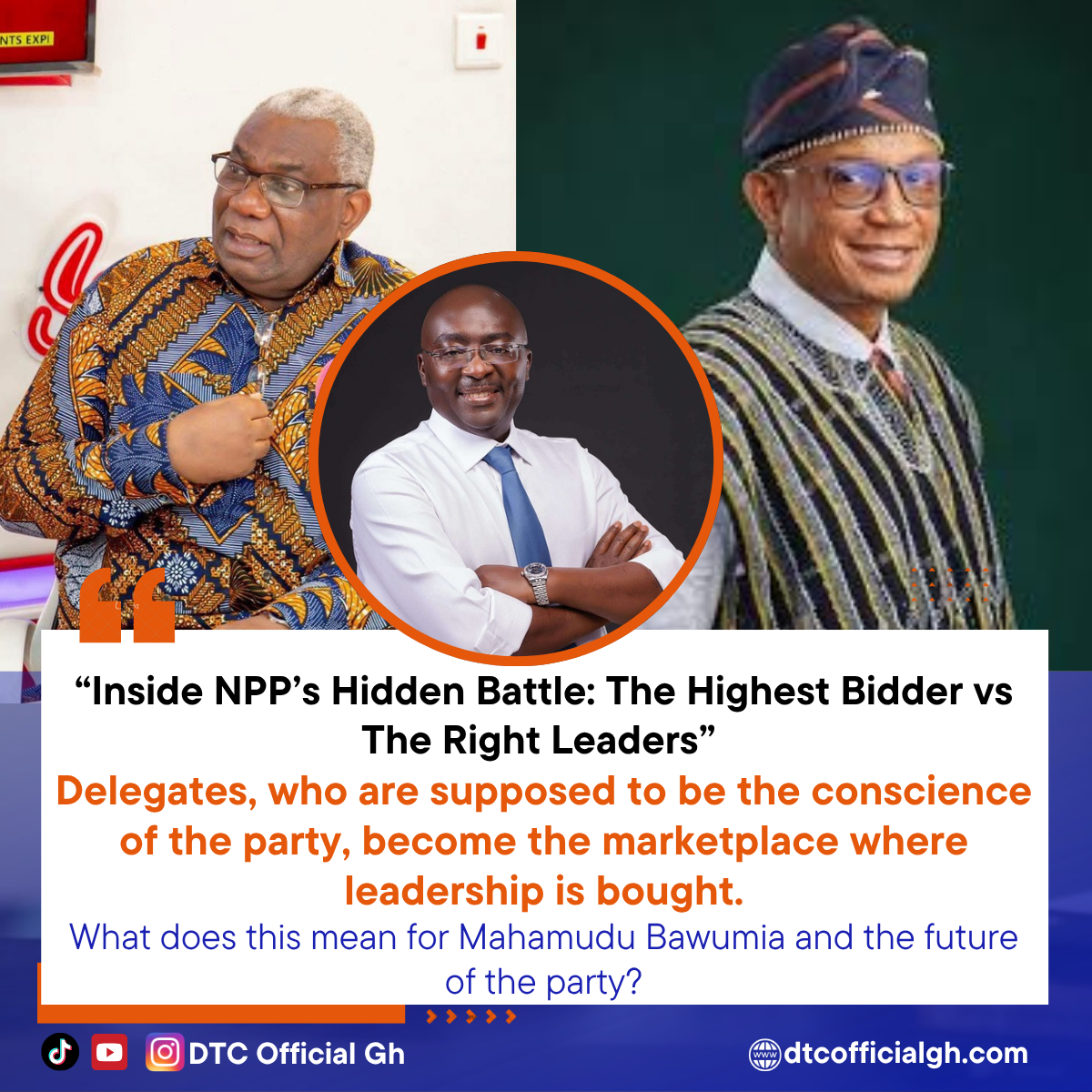 This One Decision Could Decide Bawumia’s Fate; And the NPP’s Future